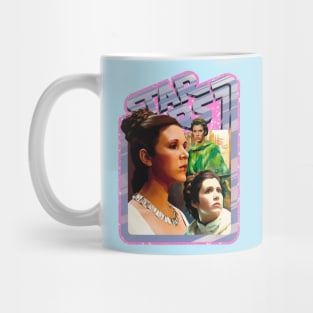 The Princess (pink starfield, original border) Mug